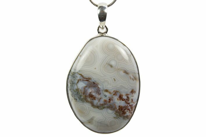 Ocean Jasper Pendant (Necklace) - Sterling Silver #321512